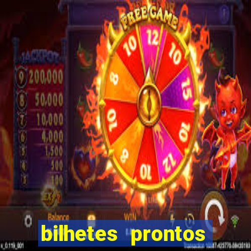 bilhetes prontos futebol hoje